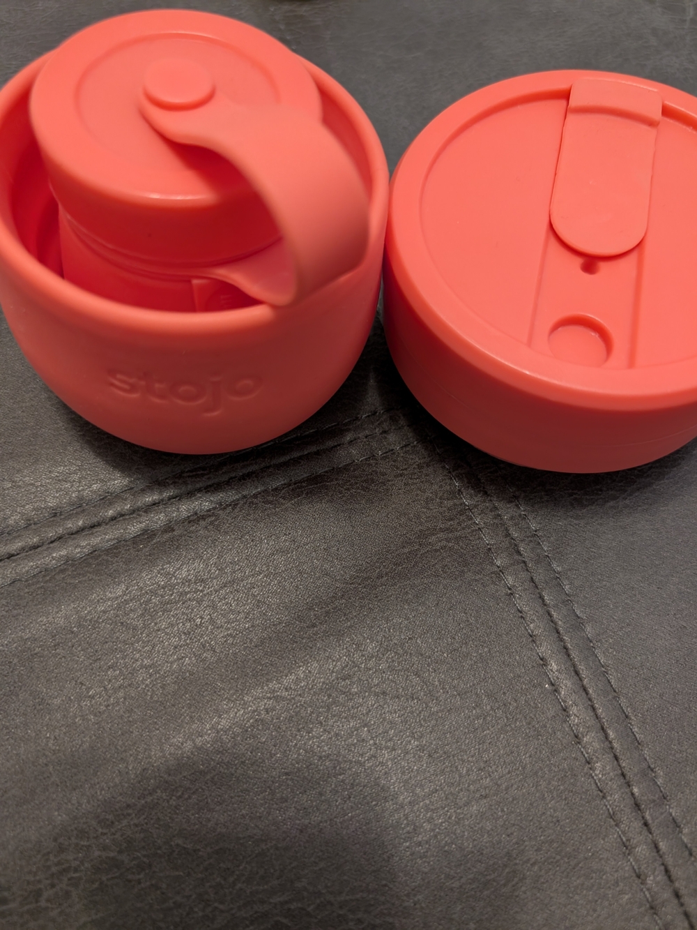 Collapsible Travel Cup - Coral Pink